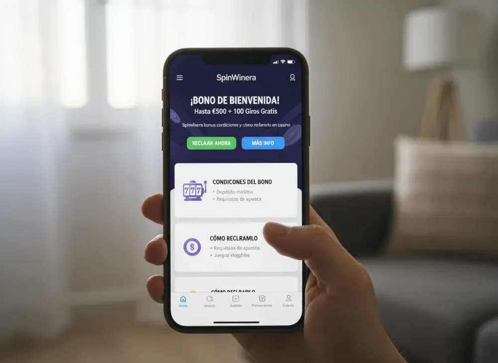 Spinwinera bonus condiciones y cómo reclamarlo en casino